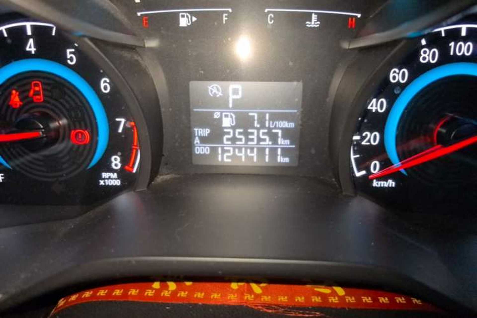 Used Chevrolet Cavalier 2019 320 Automatic Xinyue Edition Odometer Close Up