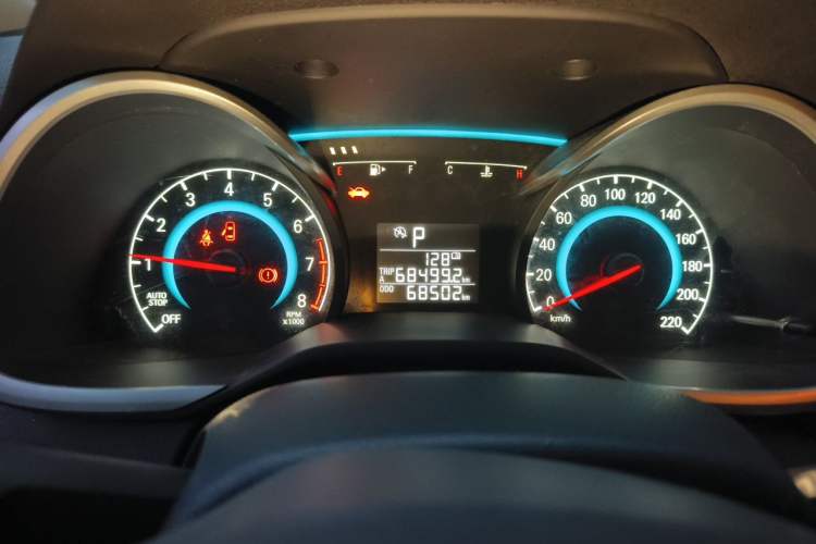 Used Chevrolet Cavalier 2019 320 Automatic Xinyue Edition Odometer Close Up
