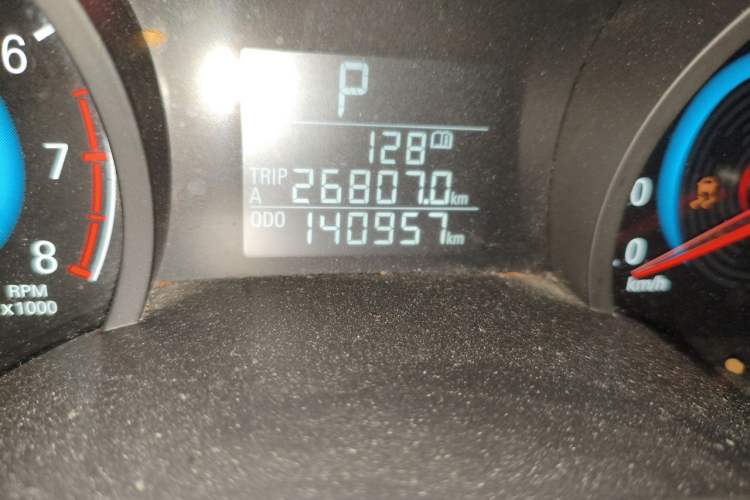 Used Chevrolet Cavalier 2019 320 Automatic Xinyue Edition Odometer Close Up