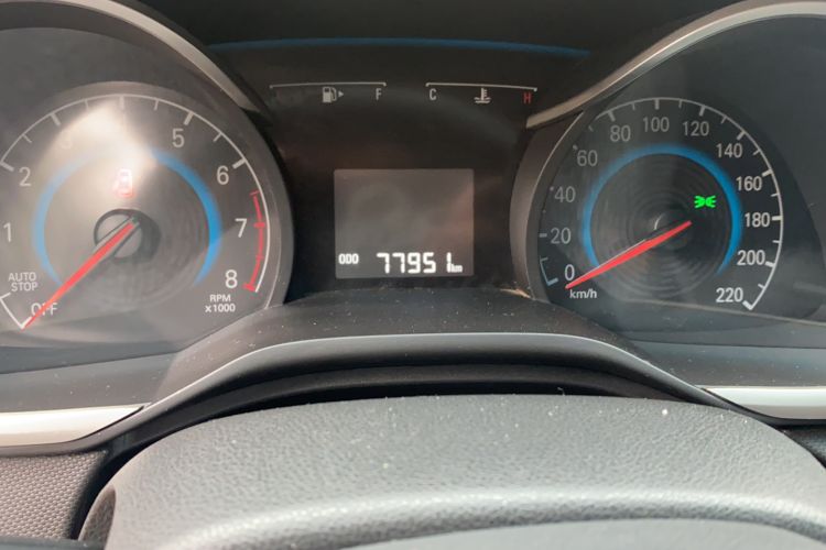 Used Chevrolet Cavalier 2019 320 Automatic Xinyue Edition Odometer Close Up