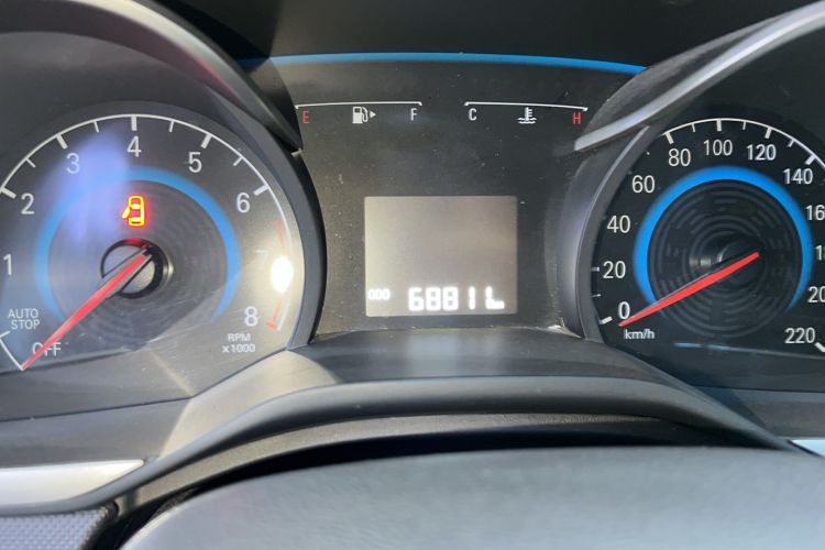Used Chevrolet Cavalier 2019 320 Manual Enjoyment Edition Odometer Close Up
