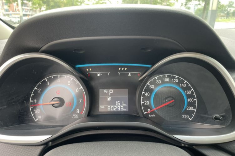 Used Chevrolet Cavalier 2019 320 Automatic Xinyue Edition Odometer Close Up