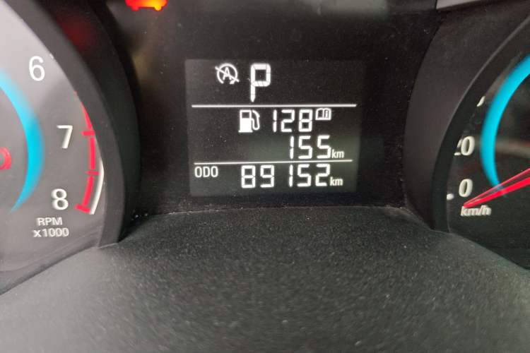 Used Chevrolet Cavalier 2019 320 Automatic Enjoyment with Sunroof Odometer Close Up