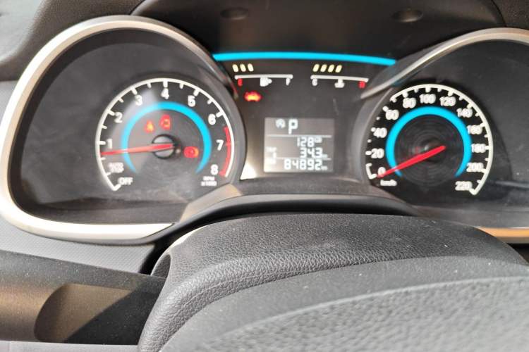 Used Chevrolet Cavalier 2019 320 Automatic Xinyue Edition Odometer Close Up