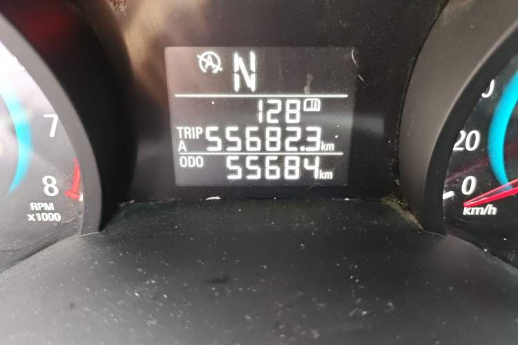 Used Chevrolet Cavalier 2019 320 Automatic Xinyue Edition Odometer Close Up