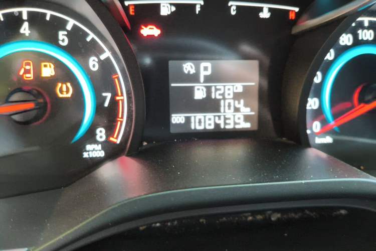 Used Chevrolet Cavalier 2019 320 Automatic Xinyue Edition Odometer Close Up