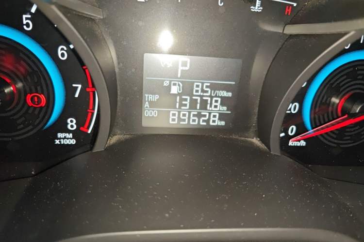 Used Chevrolet Cavalier 2019 320 Automatic Xinyue Edition Odometer Close Up