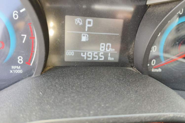 Used Chevrolet Cavalier 2019 320 Automatic Xinyue Edition Odometer Close Up