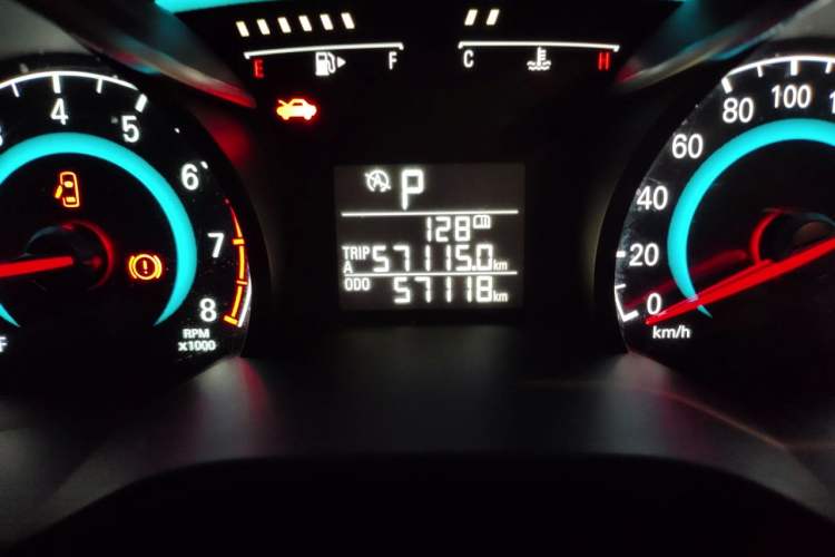 Used Chevrolet Cavalier 2019 320 Automatic Enjoyment with Sunroof Odometer Close Up