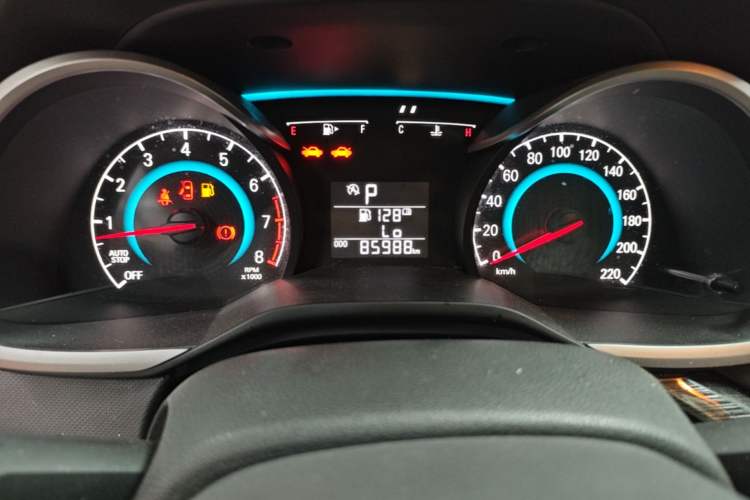 Used Chevrolet Cavalier 2019 320 Automatic Xinyue Edition Odometer Close Up