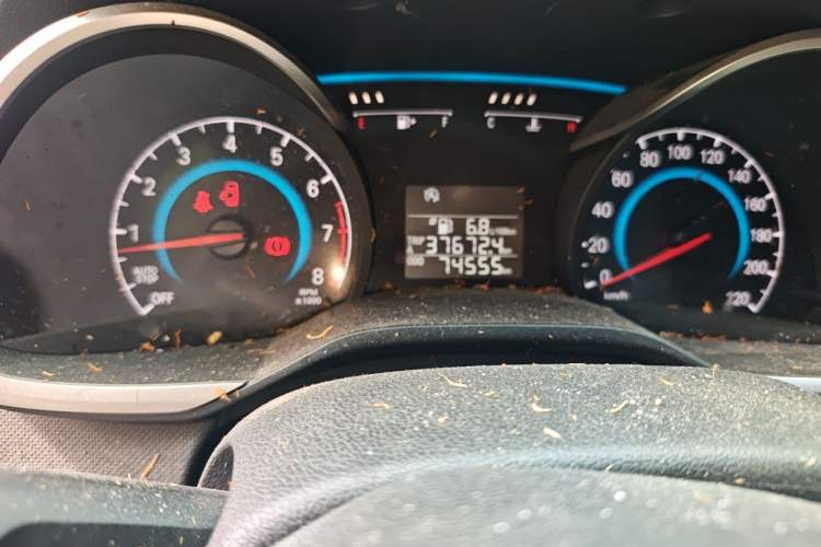 Used Chevrolet Cavalier 2019 320 Manual Xinyue Edition Odometer Close Up