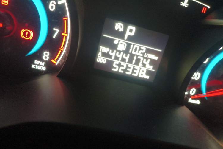Used Chevrolet Cavalier 2019 320 Automatic Xinyue Edition Odometer Close Up