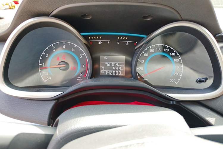 Used Chevrolet Cavalier 2019 320 Manual Xinyue Edition Odometer Close Up