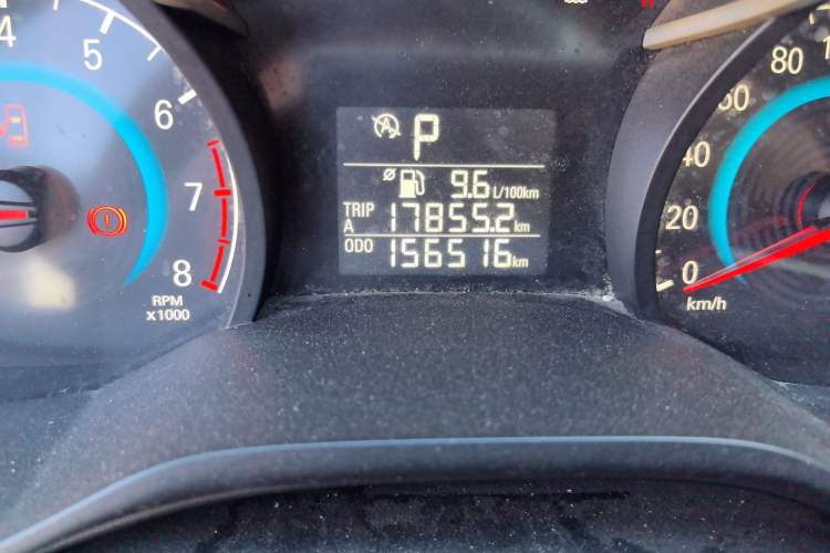 Used Chevrolet Cavalier 2019 320 Automatic Enjoyment with Sunroof Odometer Close Up