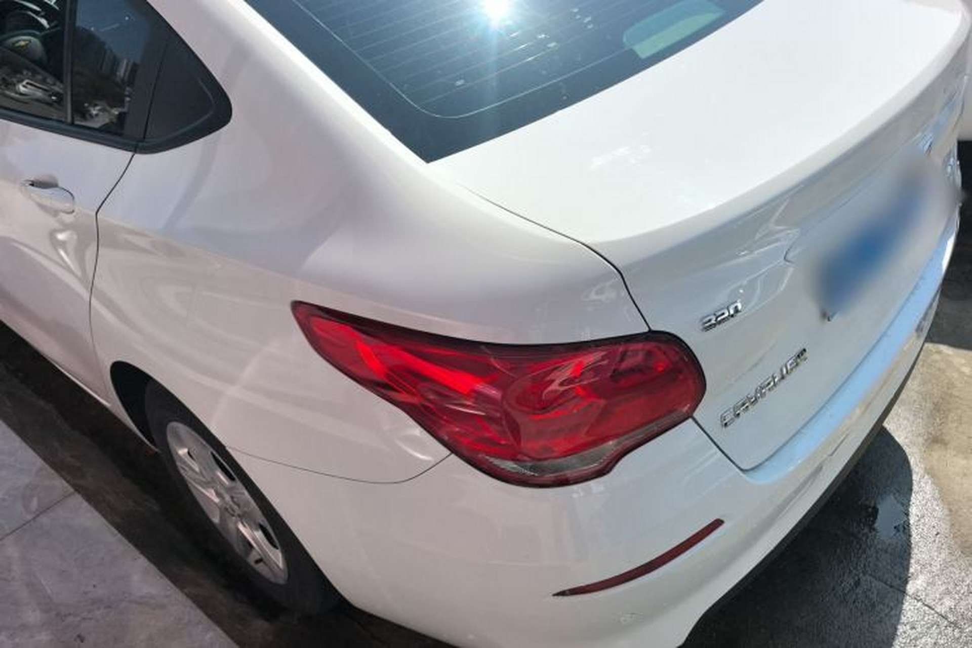 Used Chevrolet Cavalier 2019 320 Automatic Enjoyment with Sunroof Rear Left 45 Deg