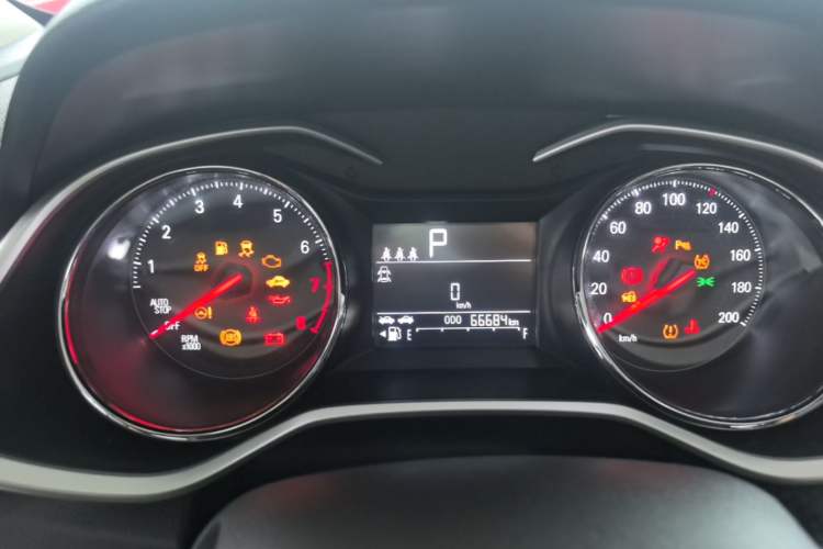 Used Chevrolet Cavalier 2020 325T Automatic Enjoyment Edition Instrument Cluster