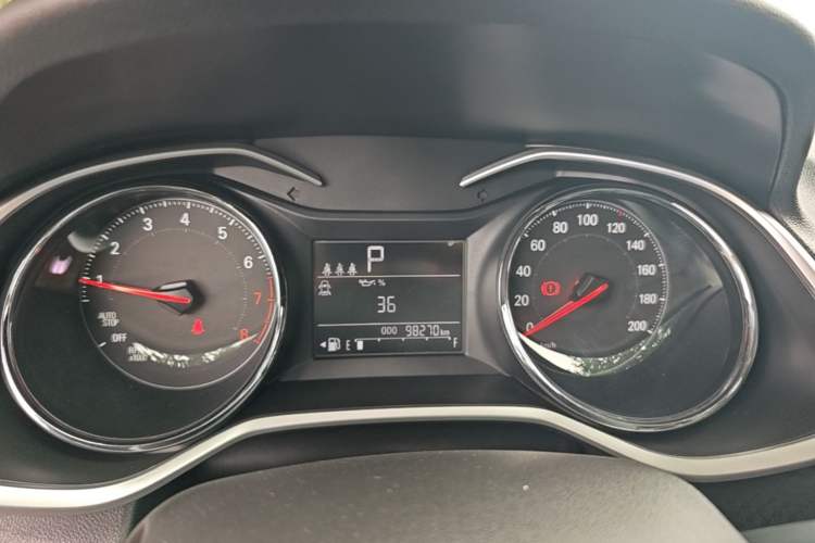 Used Chevrolet Cavalier 2020 325T Automatic Enjoyment Edition Instrument Cluster