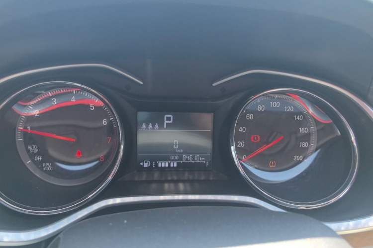 Used Chevrolet Cavalier 2020 Redline 325T Automatic Xinyao Edition China VI Standard Instrument Cluster