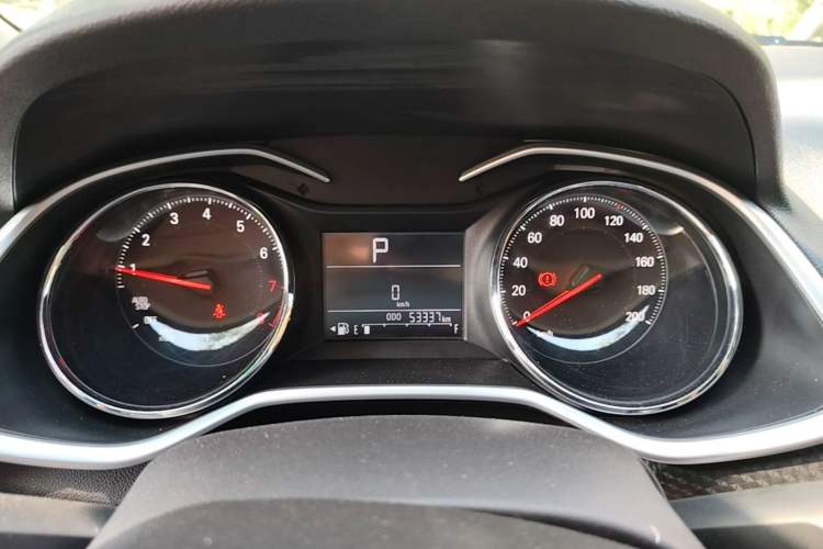 Used Chevrolet Cavalier 2020 Redline 325T Automatic Xinshang Edition China VI Standard Instrument Cluster