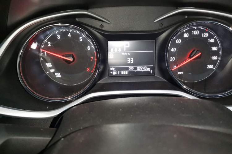 Used Chevrolet Cavalier 2020 Redline 325T Automatic Xinshang Edition China VI Standard Odometer Close Up
