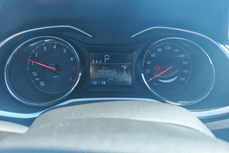 Used Chevrolet Cavalier 2020 Redline 325T Automatic Xinshang Edition China VI Standard Odometer Close Up