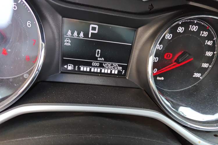 Used Chevrolet Cavalier 2020 Redline 325T Automatic Xinshang Edition China VI Standard Odometer Close Up