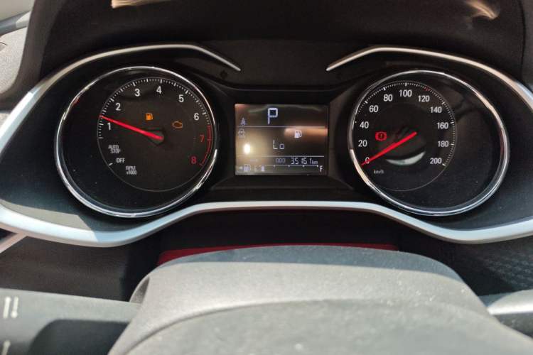 Used Chevrolet Cavalier 2020 Redline 325T Automatic Xinshang Edition China VI Standard Odometer Close Up