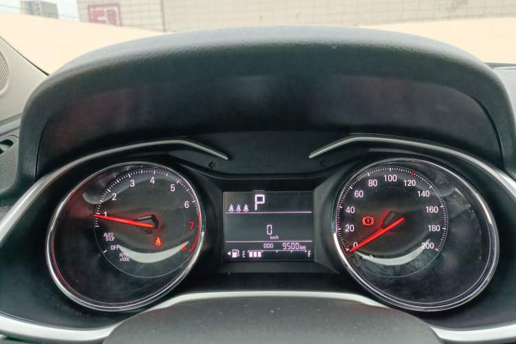 Used Chevrolet Cavalier 2020 Redline 325T Automatic Xinshang Edition Odometer Close Up