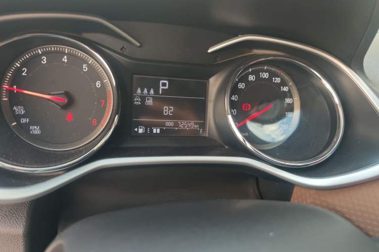 Used Chevrolet Cavalier 2020 Redline 325T Automatic Xinyao Edition China VI Standard Odometer Close Up