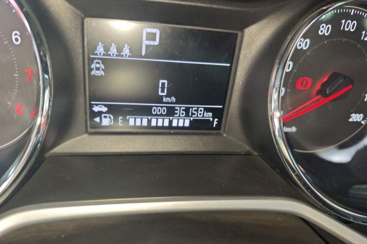 Used Chevrolet Cavalier 2020 Redline 325T Automatic Xinshang Edition China VI Standard Odometer Close Up