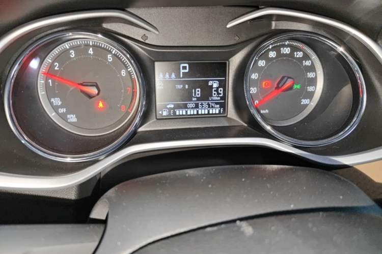 Used Chevrolet Cavalier 2020 Redline 325T Automatic Xinyao Edition China VI Standard Odometer Close Up