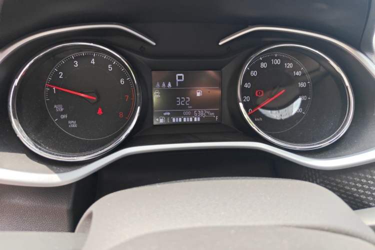 Used Chevrolet Cavalier 2020 Redline 325T Automatic Xinshang Edition China VI Standard Odometer Close Up