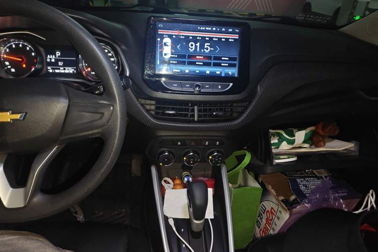 Used Chevrolet Cavalier 2020 325T Automatic Enjoyment Edition Audio And AC Panel