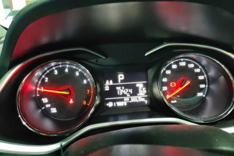 Used Chevrolet Cavalier 2020 325T Automatic Enjoyment Edition Instrument Cluster