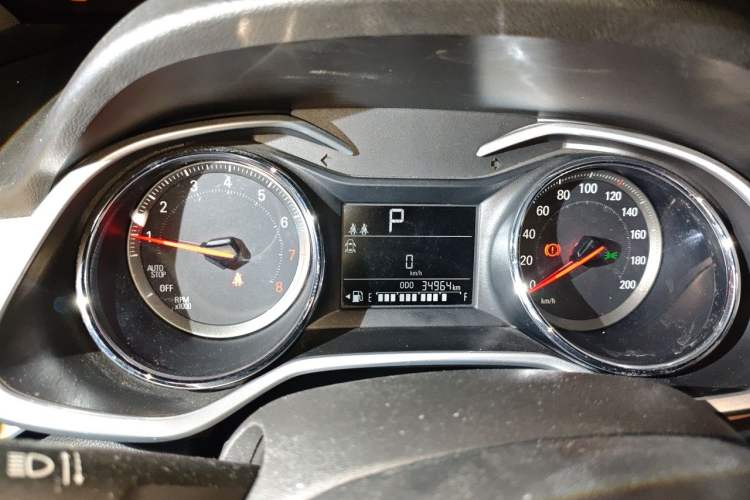 Used Chevrolet Cavalier 2020 Redline 325T Automatic Xinyao Edition China VI Standard Instrument Cluster