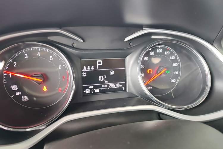 Used Chevrolet Cavalier 2020 Redline 325T Automatic Xinshang Edition Instrument Cluster