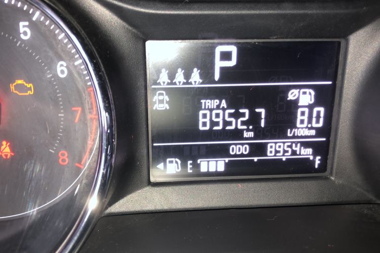 Used Chevrolet Cavalier 2020 Redline 325T Automatic Xinshang Edition Odometer Close Up