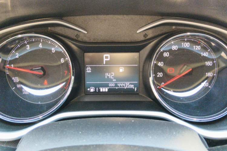 Used Chevrolet Cavalier 2020 Redline 325T Automatic Xinshang Edition China VI Standard Odometer Close Up
