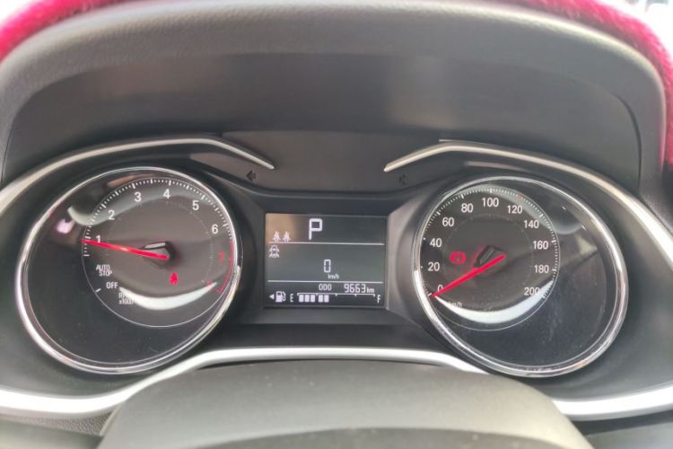 Used Chevrolet Cavalier 2020 325T Automatic Enjoyment Edition Odometer Close Up
