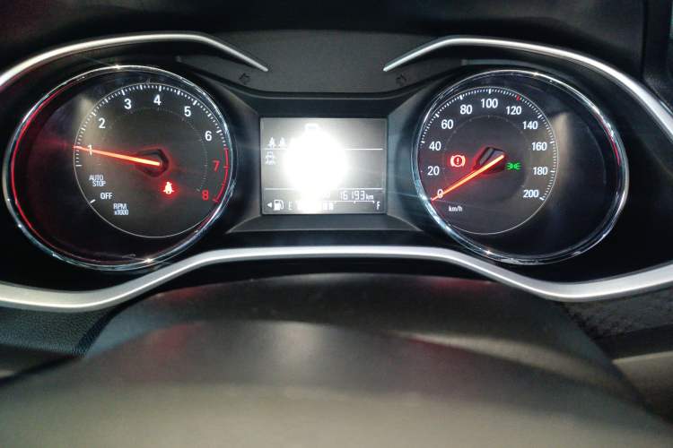 Used Chevrolet Cavalier 2020 Redline 325T Automatic Xinshang Edition China VI Standard Odometer Close Up