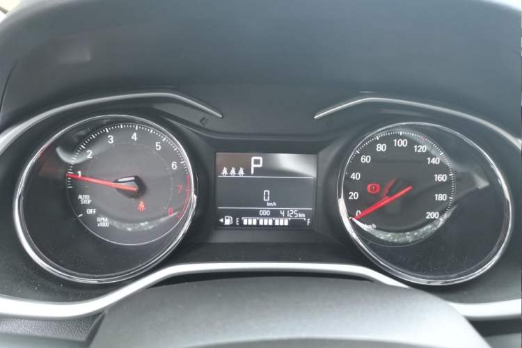 Used Chevrolet Cavalier 2020 325T Automatic Enjoyment Edition Odometer Close Up