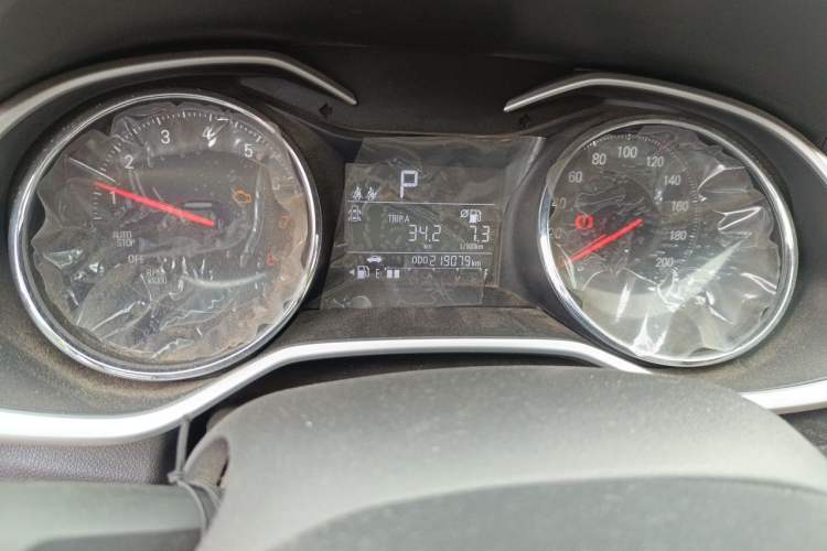 Used Chevrolet Cavalier 2020 Redline 325T Automatic Xinshang Edition China VI Standard Odometer Close Up