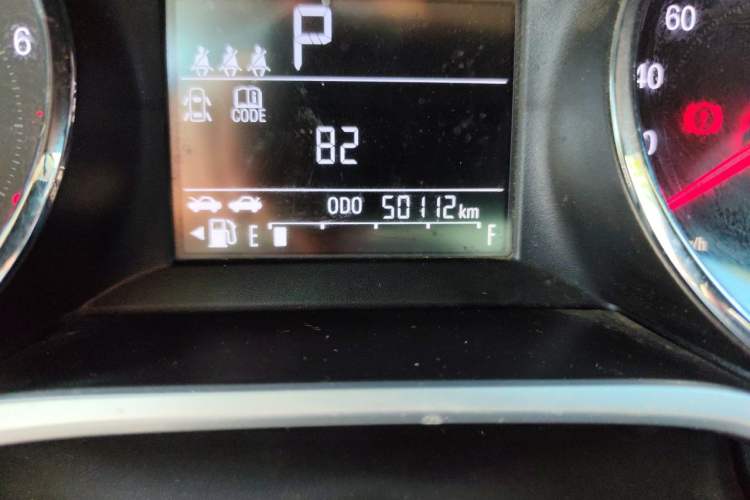 Used Chevrolet Cavalier 2020 325T Automatic Enjoyment Edition Odometer Close Up