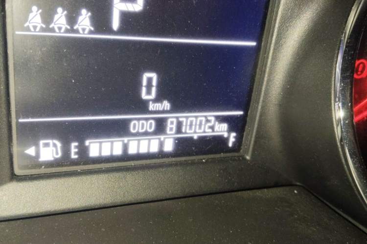 Used Chevrolet Cavalier 2020 325T Automatic Enjoyment Edition Odometer Close Up