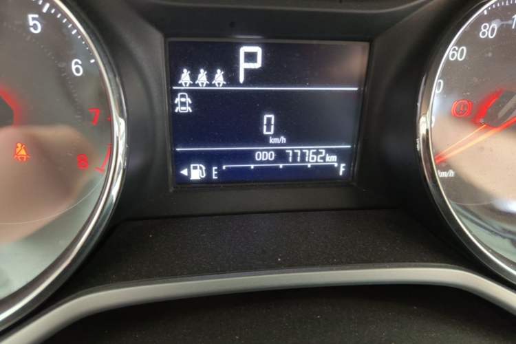 Used Chevrolet Cavalier 2020 Redline 325T Automatic Xinyao Edition China VI Standard Odometer Close Up