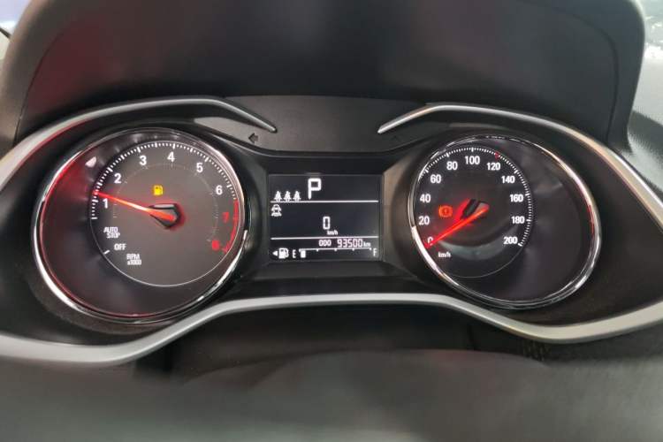 Used Chevrolet Cavalier 2021 325T Automatic Enjoyment Edition Instrument Cluster