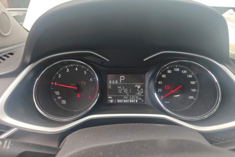 Used Chevrolet Cavalier 2021 325T Automatic Enjoyment Edition Instrument Cluster