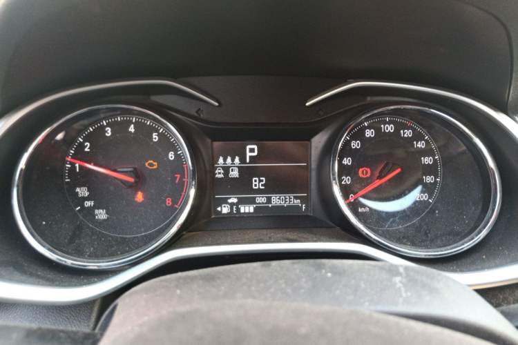 Used Chevrolet Cavalier 2021 325T Automatic Enjoyment Edition Instrument Cluster