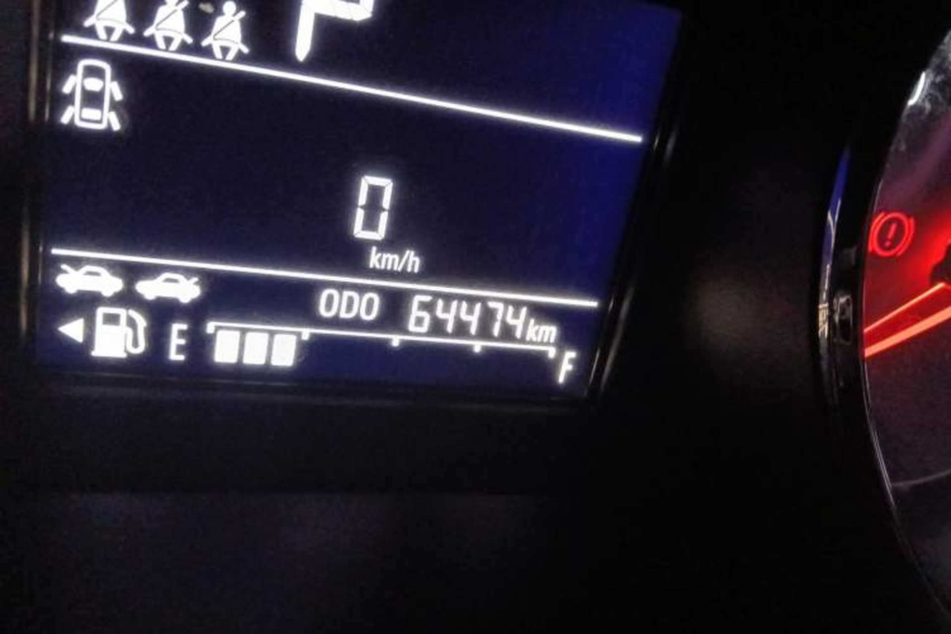 Used Chevrolet Cavalier 2021 325T Automatic Enjoyment Edition Odometer Close Up