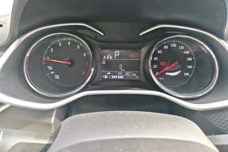 Used Chevrolet Cavalier 2022 325T Automatic Enjoyment Edition Odometer Close Up